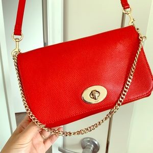 *SOLD* Coach Red Cross Bag